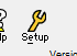 AIM login page setup button
